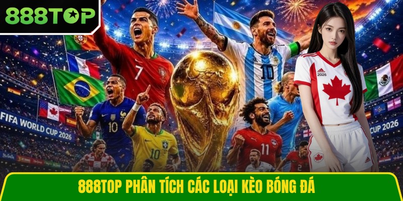 888TOP phân tích các loại kèo bóng đá