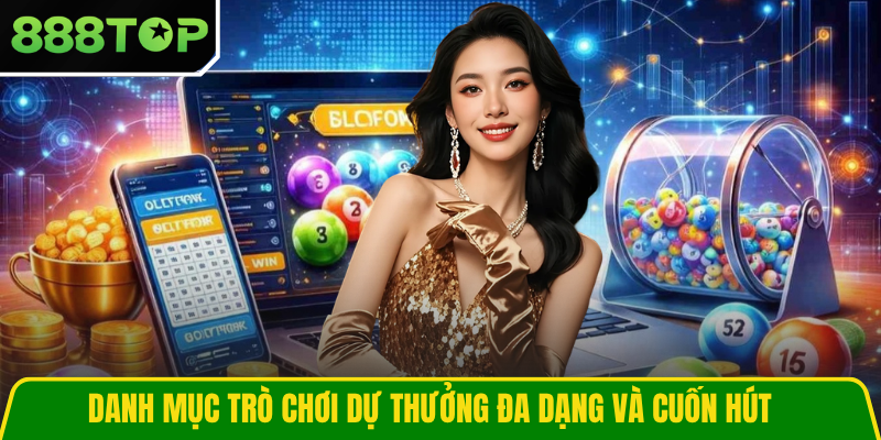 Danh mục trò chơi dự thưởng đa dạng và cuốn hút