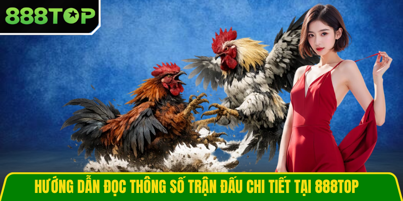 Hướng dẫn đọc thông số trận đấu chi tiết tại 888TOP