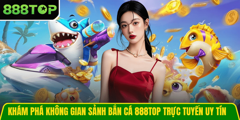 Khám phá không gian sảnh bắn cá 888TOP trực tuyến uy tín hàng đầu