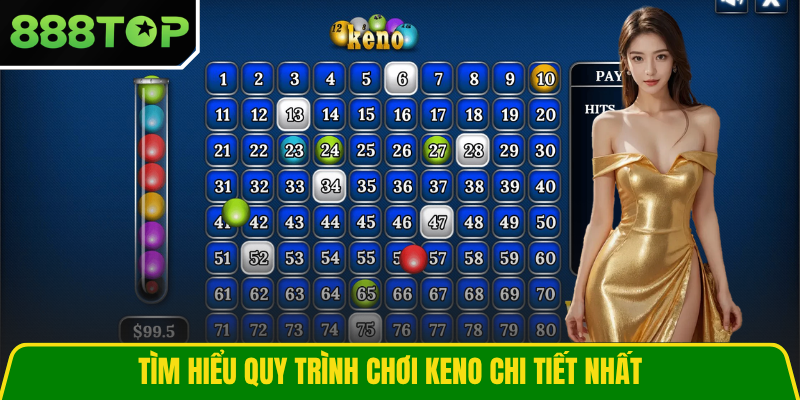 Tìm hiểu quy trình chơi Keno chi tiết nhất